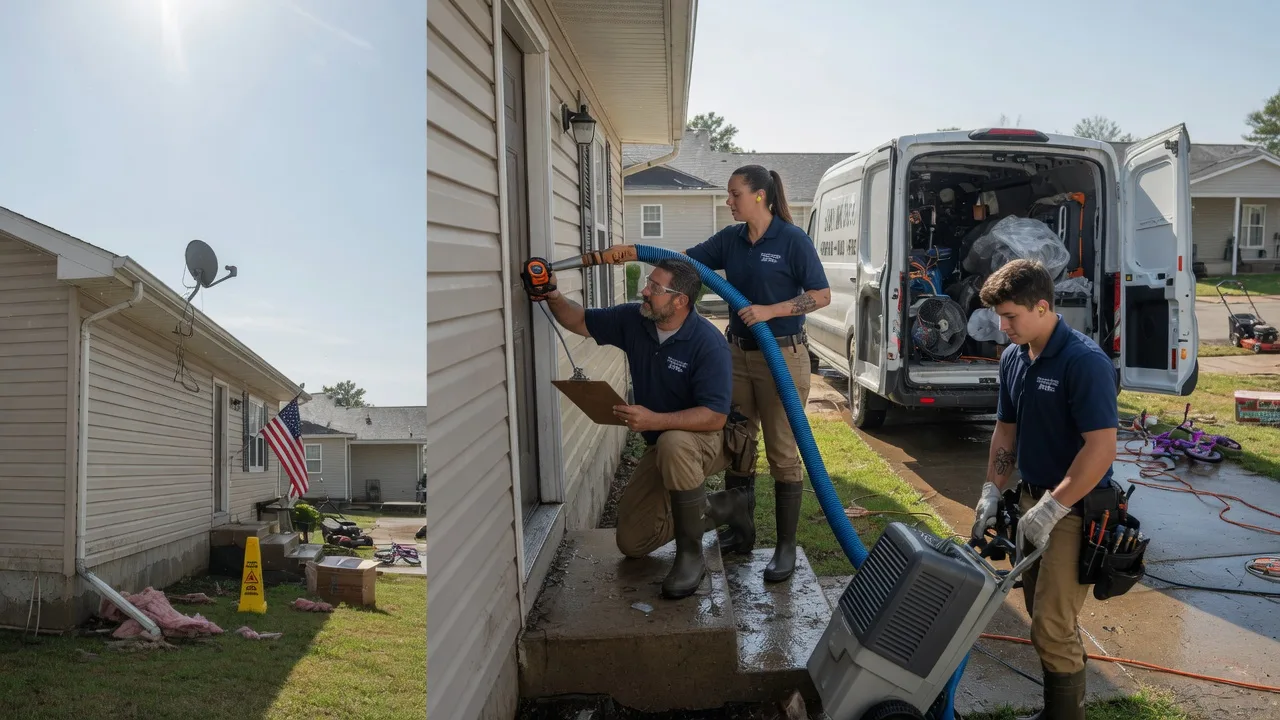 Ceiling Water Damage Restoration in Centerville, AR near me